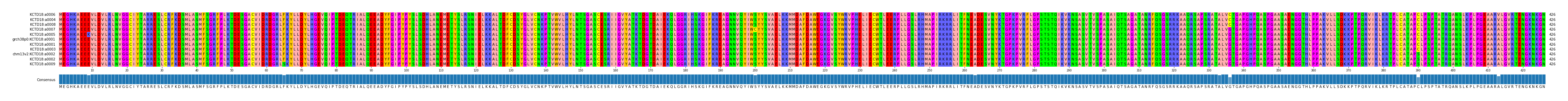 Multiple Alignments (by translate haplotype similarity)