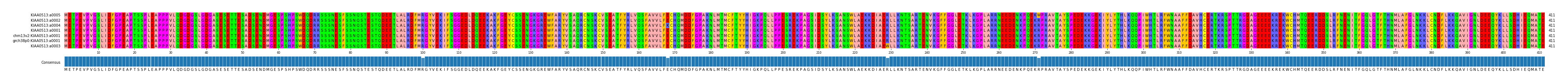 Multiple Alignments (by translate haplotype similarity)