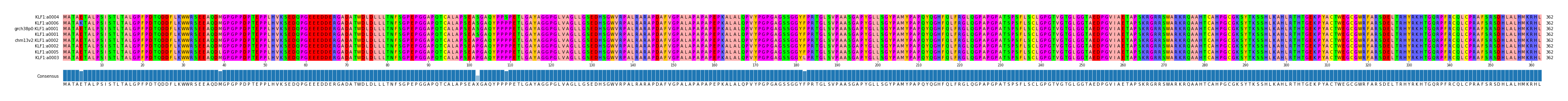 Multiple Alignments (by translate haplotype similarity)