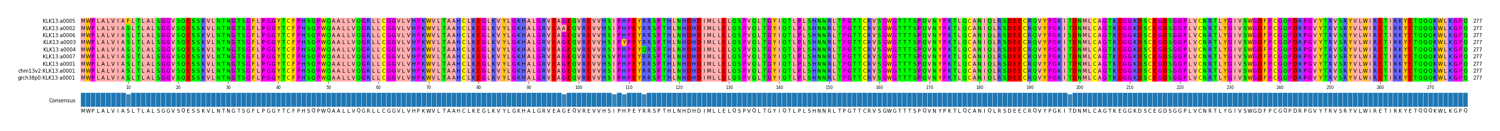 Multiple Alignments (by translate haplotype similarity)