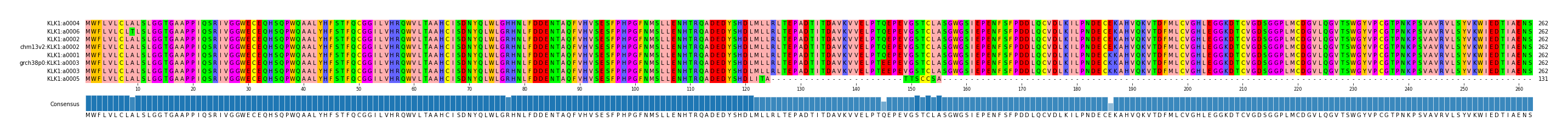 Multiple Alignments (by translate haplotype similarity)