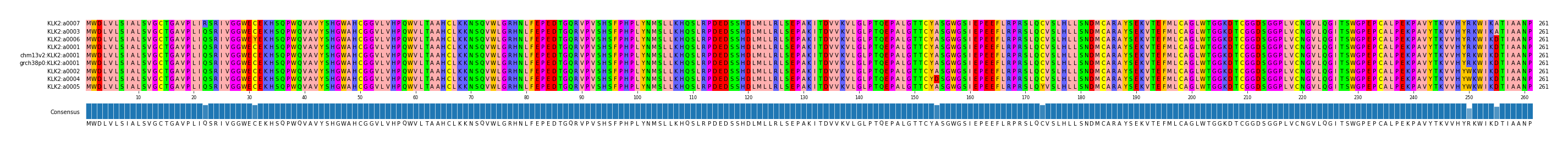 Multiple Alignments (by translate haplotype similarity)