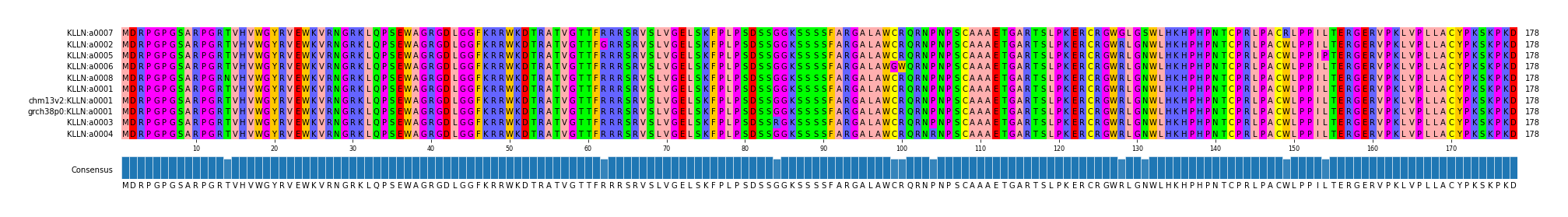 Multiple Alignments (by translate haplotype similarity)