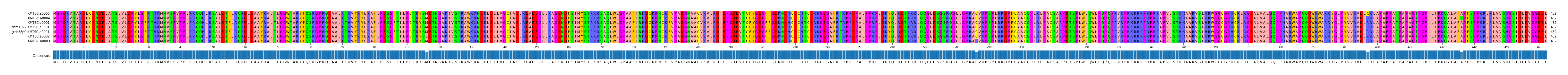 Multiple Alignments (by translate haplotype similarity)