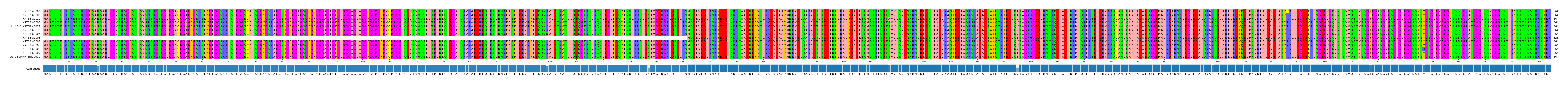 Multiple Alignments (by translate haplotype similarity)