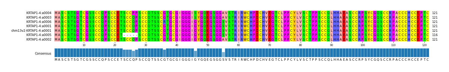 Multiple Alignments (by translate haplotype similarity)