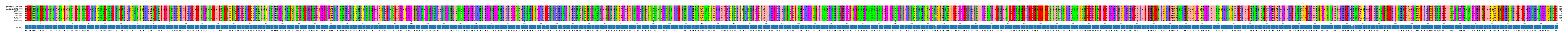 Multiple Alignments (by translate haplotype frequency)