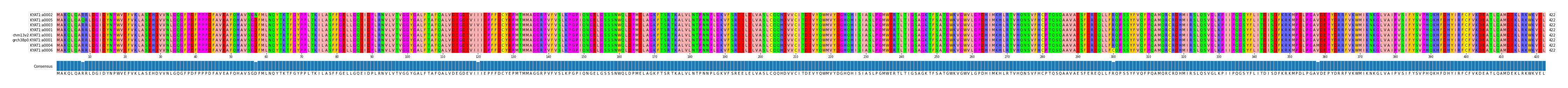 Multiple Alignments (by translate haplotype similarity)