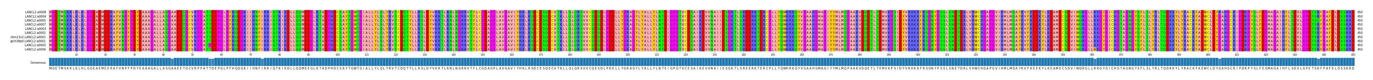 Multiple Alignments (by translate haplotype similarity)