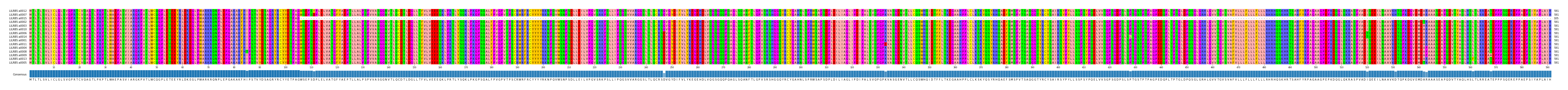 Multiple Alignments (by translate haplotype similarity)