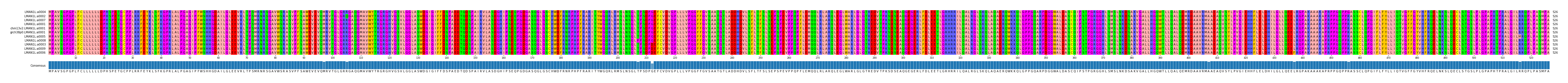Multiple Alignments (by translate haplotype similarity)