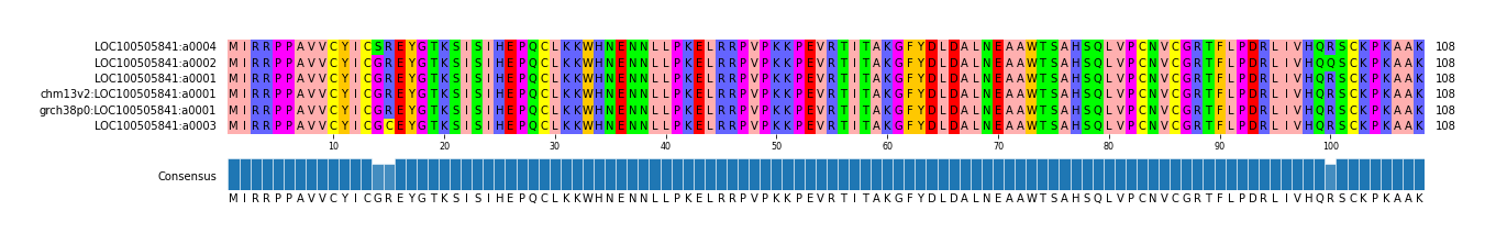 Multiple Alignments (by translate haplotype similarity)