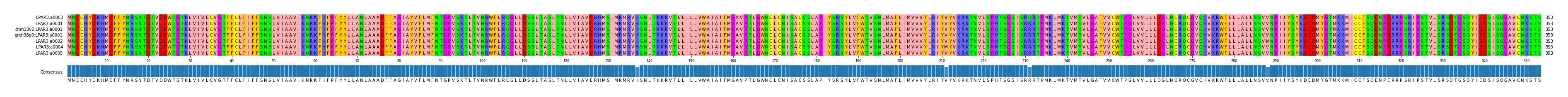 Multiple Alignments (by translate haplotype similarity)