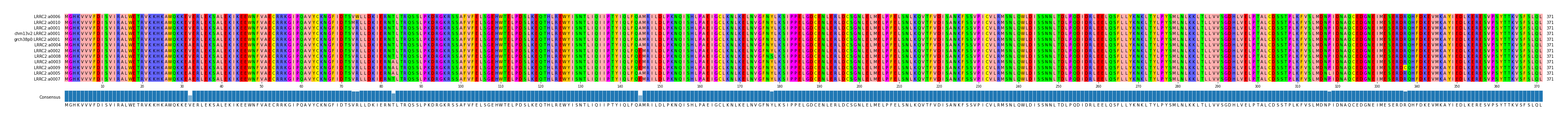Multiple Alignments (by translate haplotype similarity)