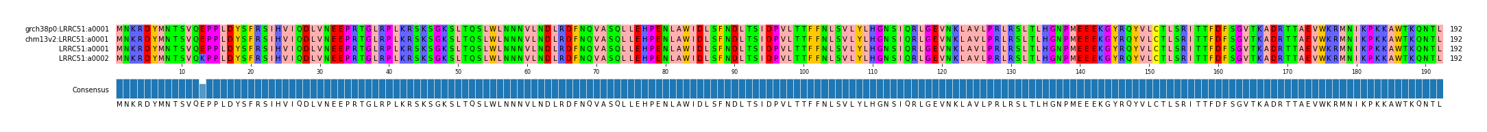 Multiple Alignments (by translate haplotype similarity)