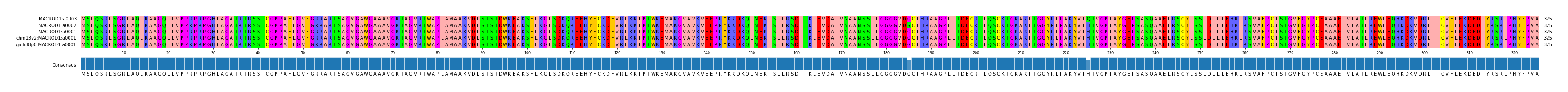 Multiple Alignments (by translate haplotype similarity)