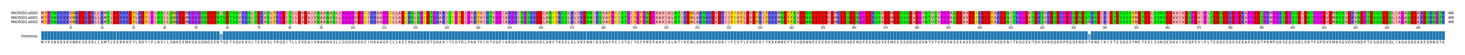 Multiple Alignments (by translate haplotype similarity)