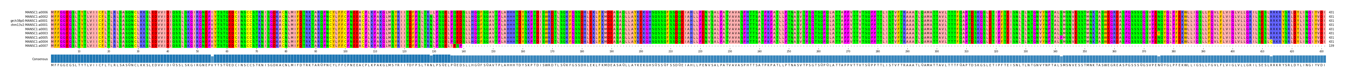 Multiple Alignments (by translate haplotype similarity)