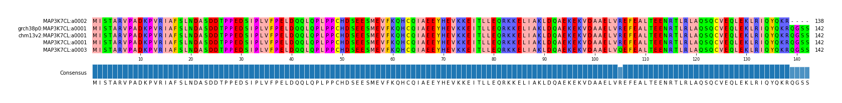 Multiple Alignments (by translate haplotype similarity)