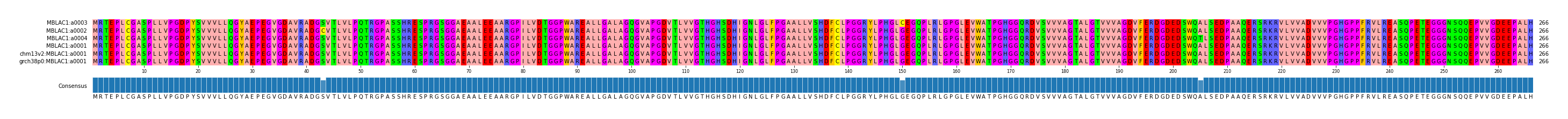 Multiple Alignments (by translate haplotype similarity)