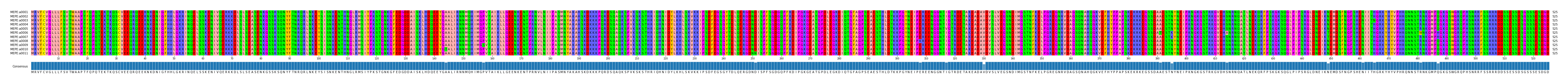 Multiple Alignments (by translate haplotype frequency)