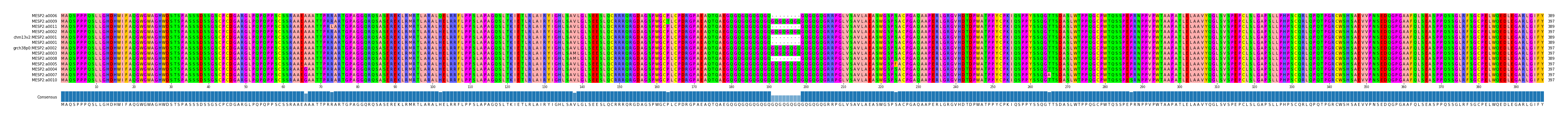 Multiple Alignments (by translate haplotype similarity)
