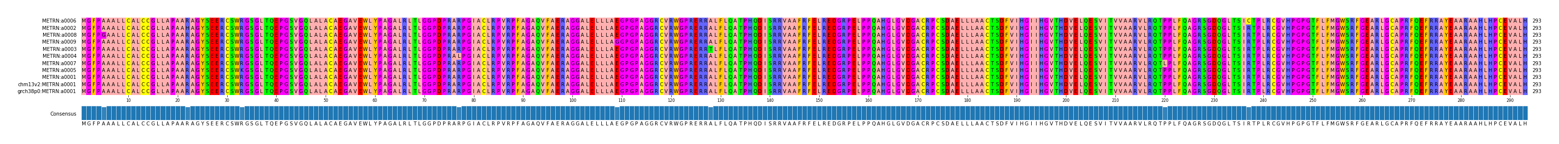Multiple Alignments (by translate haplotype similarity)