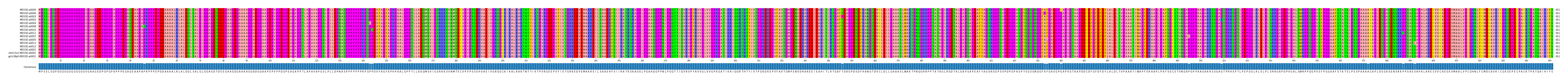Multiple Alignments (by translate haplotype similarity)