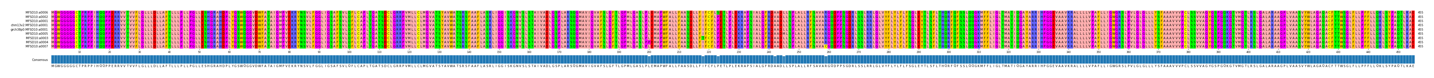 Multiple Alignments (by translate haplotype similarity)
