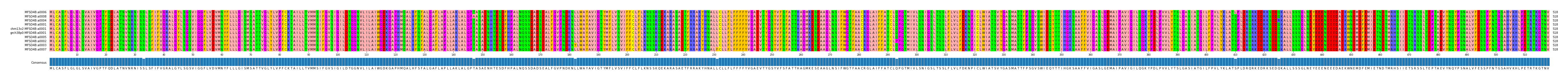 Multiple Alignments (by translate haplotype similarity)