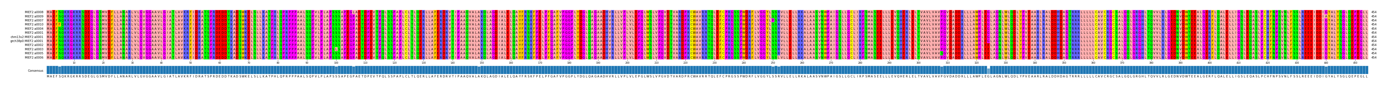 Multiple Alignments (by translate haplotype similarity)