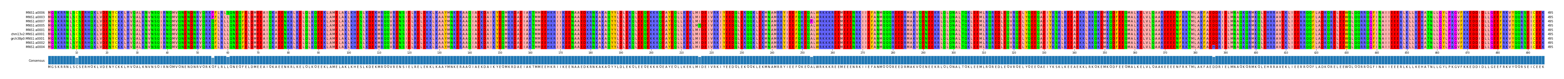 Multiple Alignments (by translate haplotype similarity)