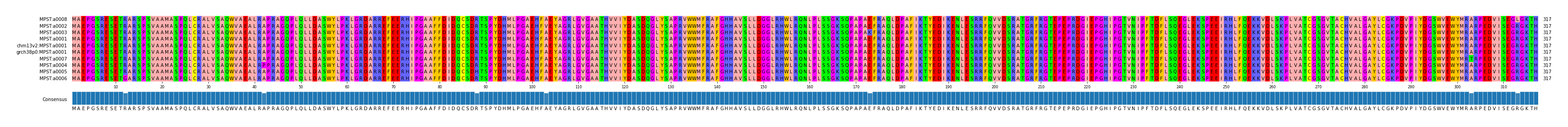Multiple Alignments (by translate haplotype similarity)