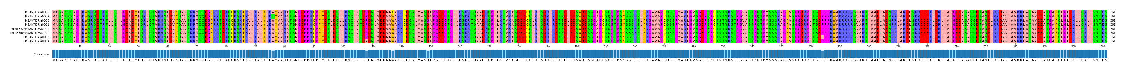 Multiple Alignments (by translate haplotype similarity)