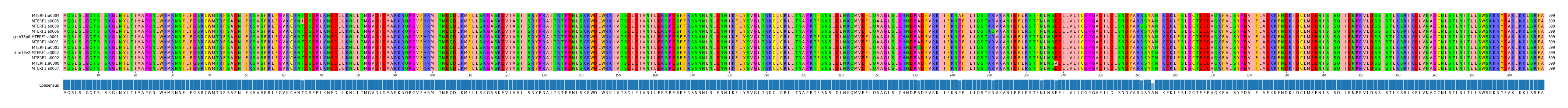 Multiple Alignments (by translate haplotype similarity)