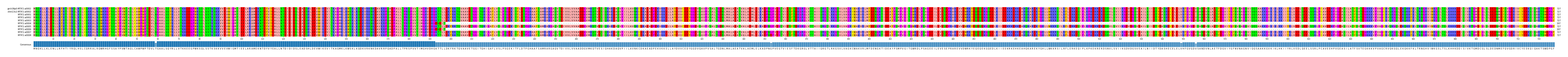 Multiple Alignments (by translate haplotype frequency)