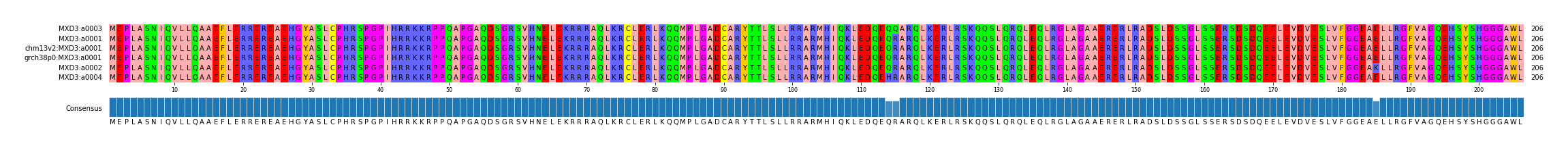 Multiple Alignments (by translate haplotype similarity)
