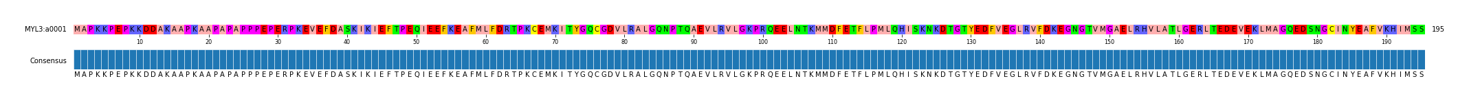 Multiple Alignments (by translate haplotype similarity)