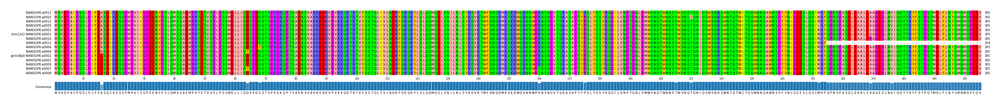 Multiple Alignments (by translate haplotype similarity)