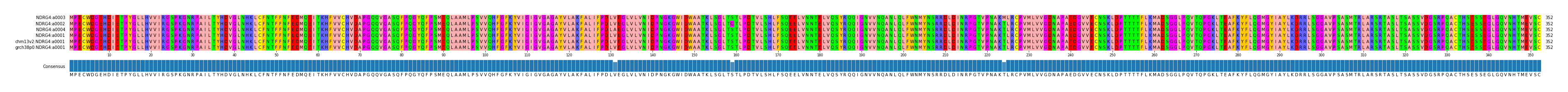 Multiple Alignments (by translate haplotype similarity)