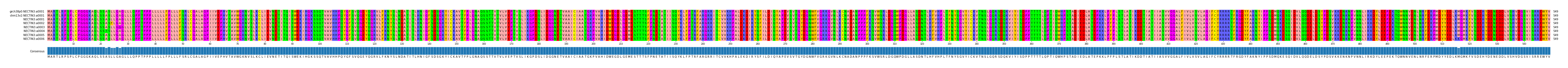 Multiple Alignments (by translate haplotype frequency)