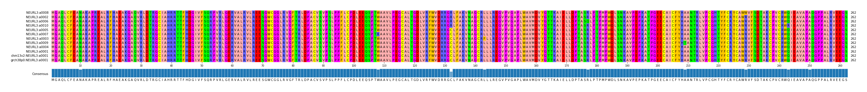 Multiple Alignments (by translate haplotype similarity)