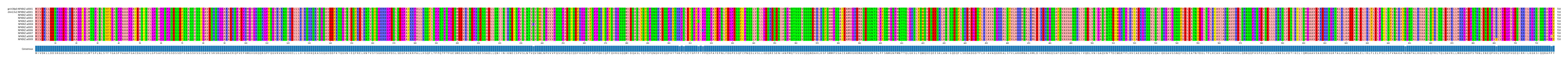 Multiple Alignments (by translate haplotype frequency)