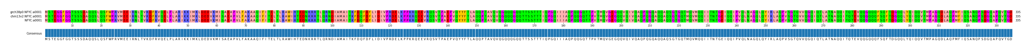 Multiple Alignments (by translate haplotype similarity)