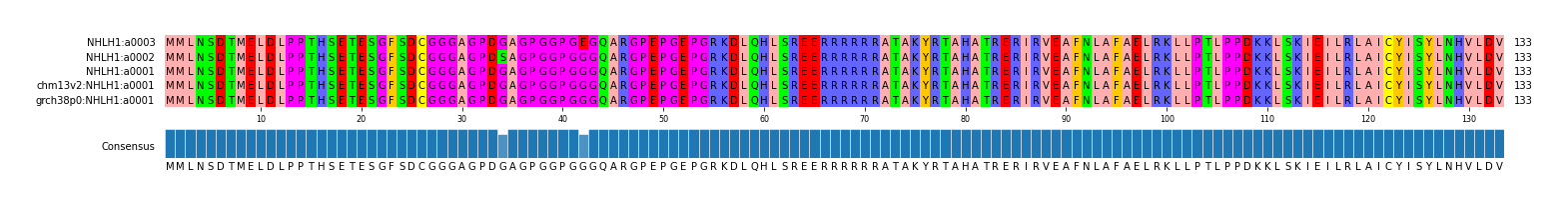 Multiple Alignments (by translate haplotype similarity)