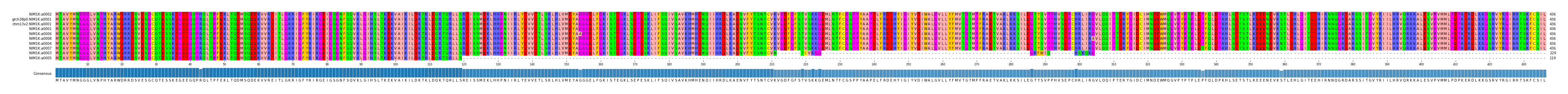 Multiple Alignments (by translate haplotype similarity)