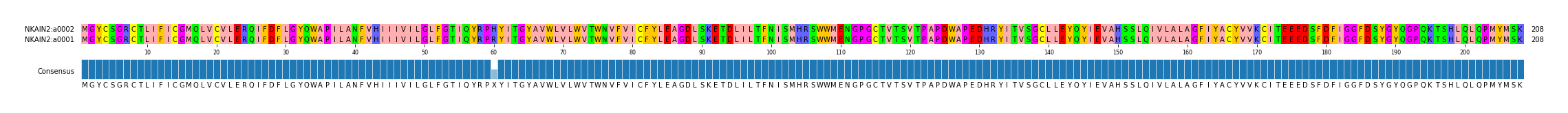 Multiple Alignments (by translate haplotype similarity)