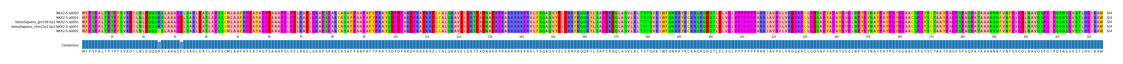 Multiple Alignments (by translate haplotype similarity)