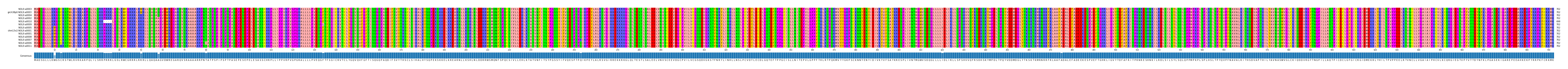 Multiple Alignments (by translate haplotype similarity)