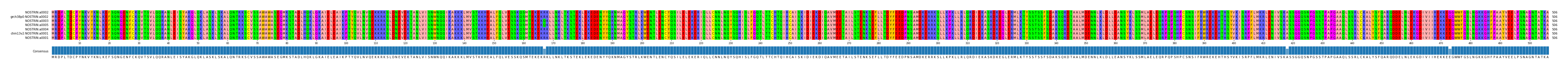 Multiple Alignments (by translate haplotype similarity)